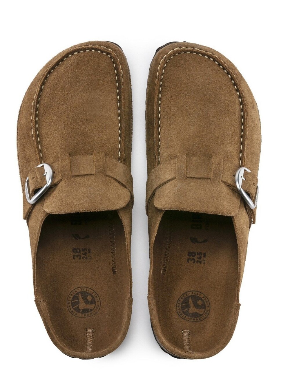 Birkenstocks Tan Buckley Sz 39, US 8